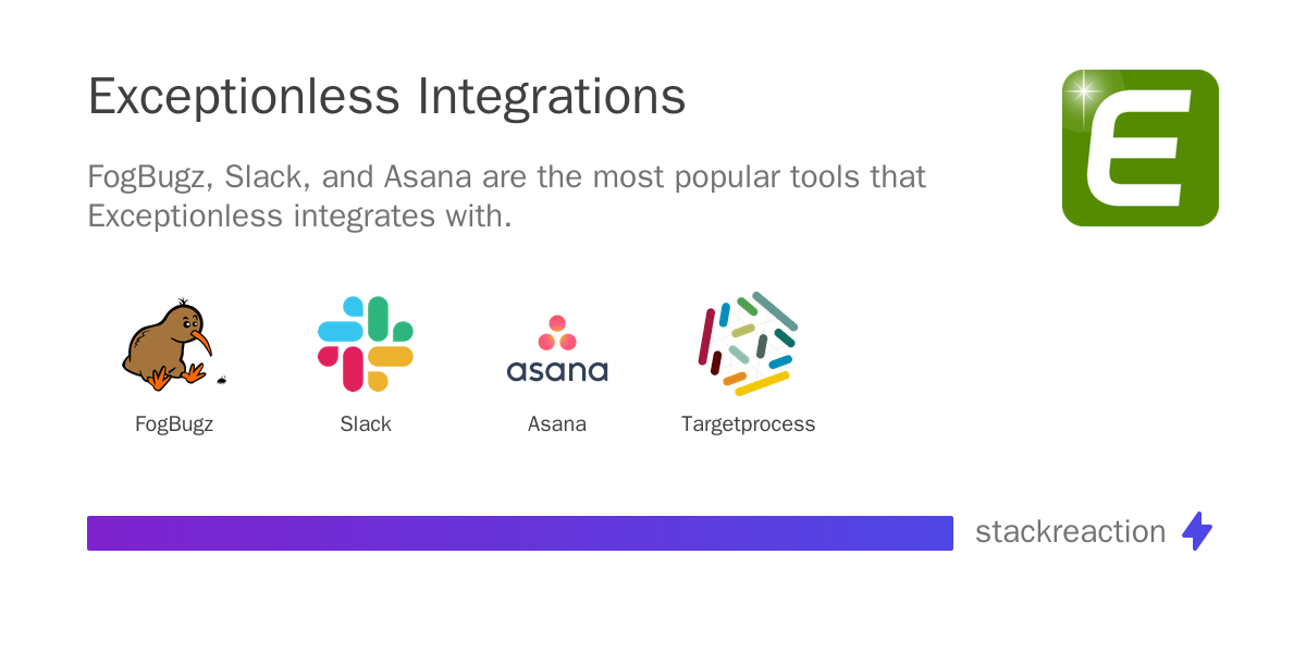 Exceptionless Integration & Workflow Automation 2026 - StackReaction