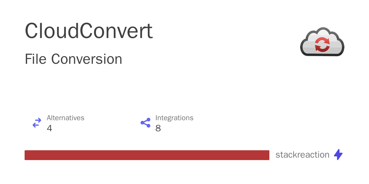 CloudConvert Integrations Alternatives And More In 2025 CloudConvert Integrations Alternatives And More In 2025
