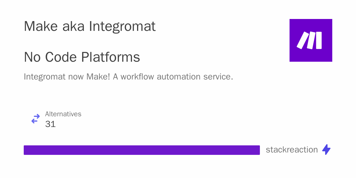 Make.com Integrations, Alternatives and more in 2026