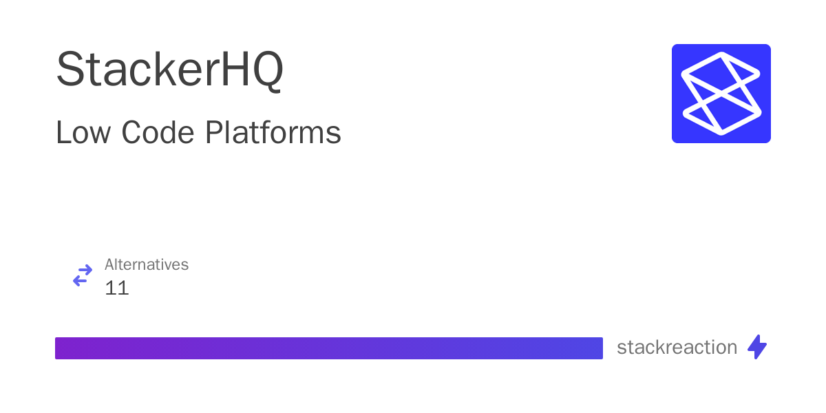 StackerHQ Integrations, Alternatives and more in 2024