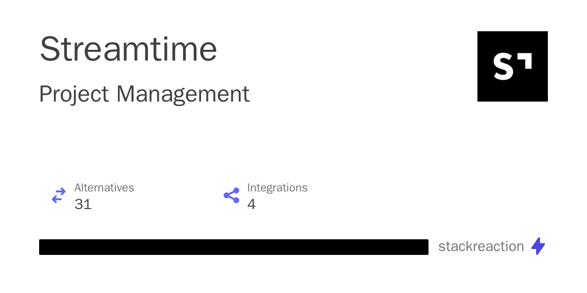 Streamtime Integrations, Alternatives and more in 2026
