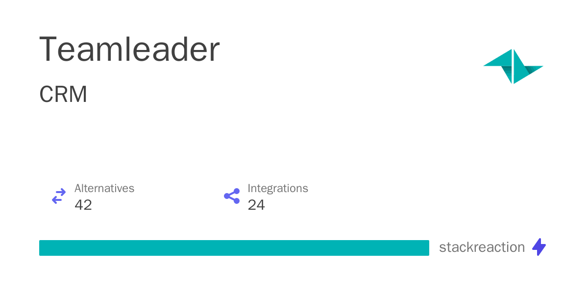 Teamleader Integrations, Alternatives and more in 2024