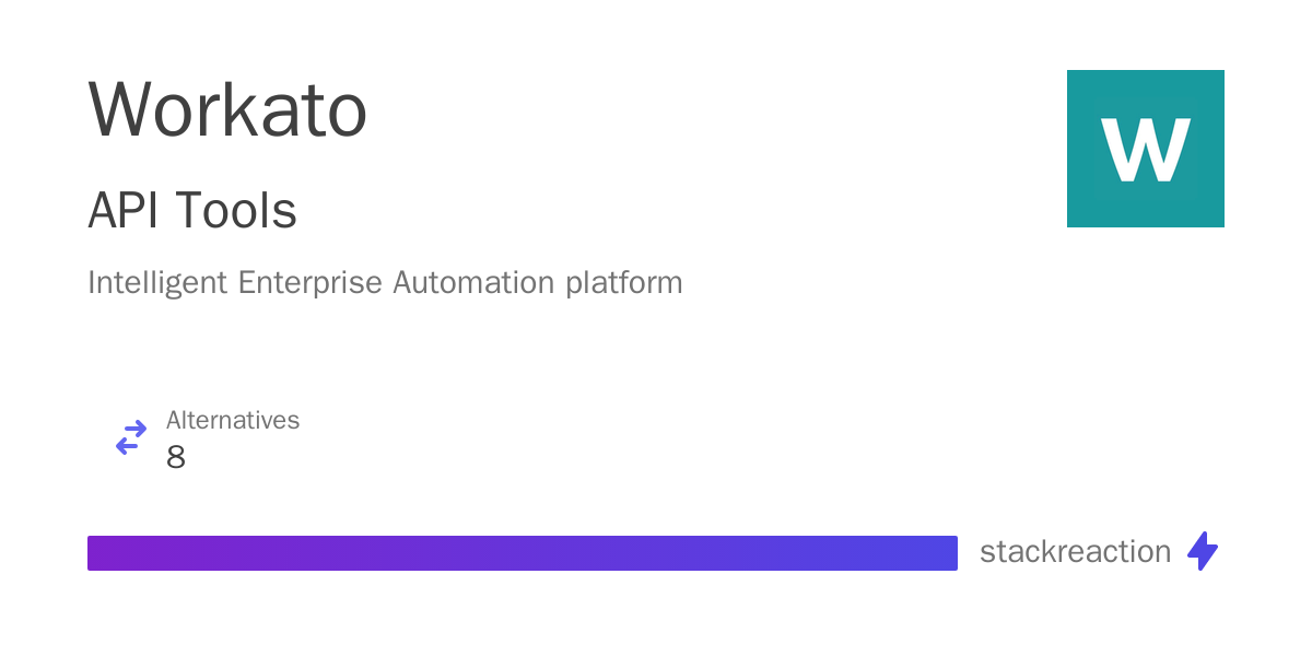 Workato Integrations, Alternatives and more in 2025