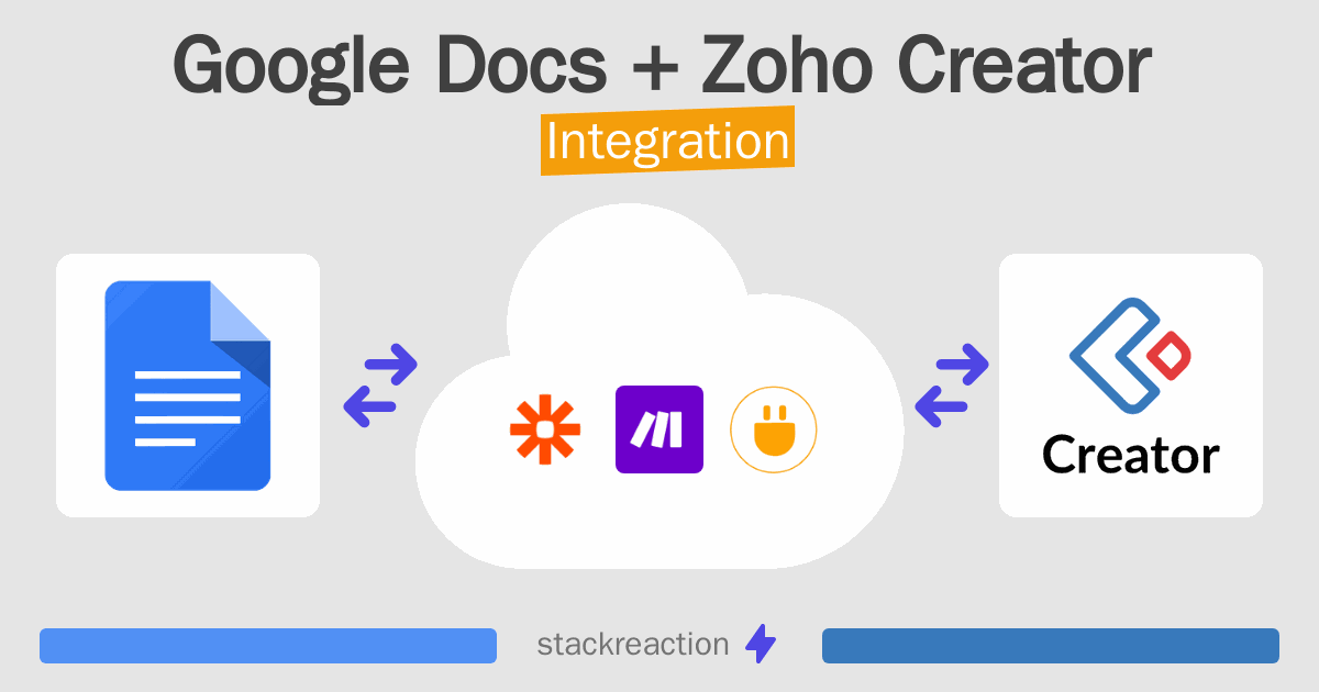 How to connect Google Docs and Zoho Creator - App Integrations ...