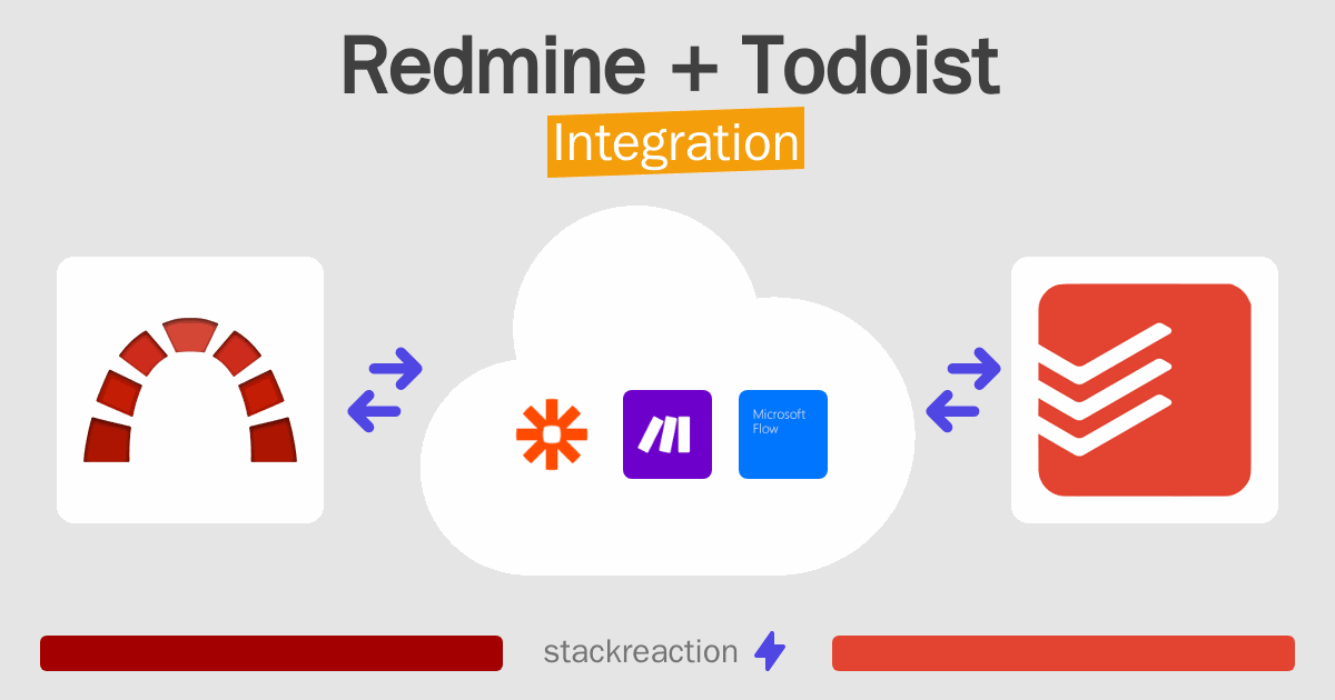 How to connect Redmine and Todoist - App Integrations - Stackreaction